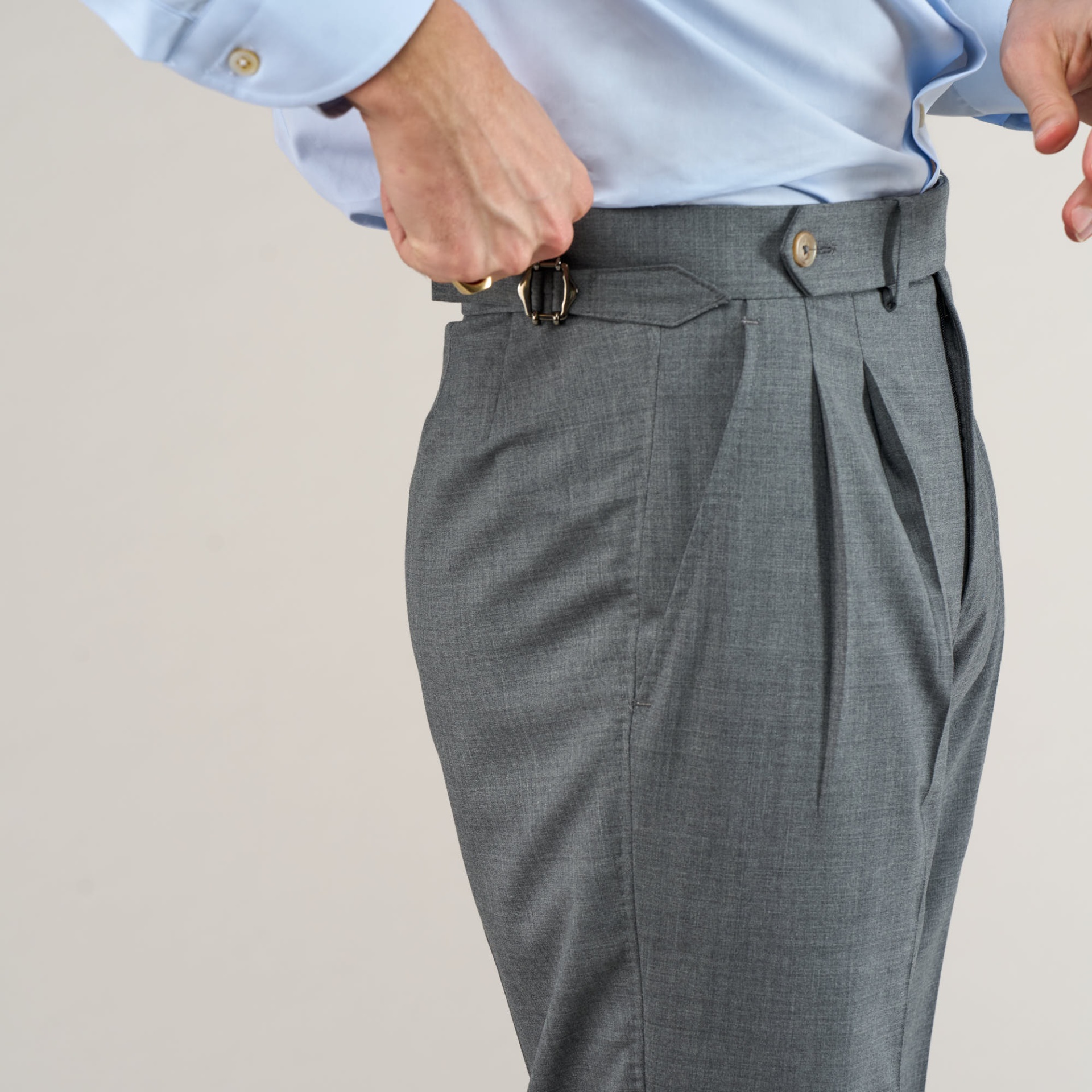 Pantalon de toile gris - Précommande