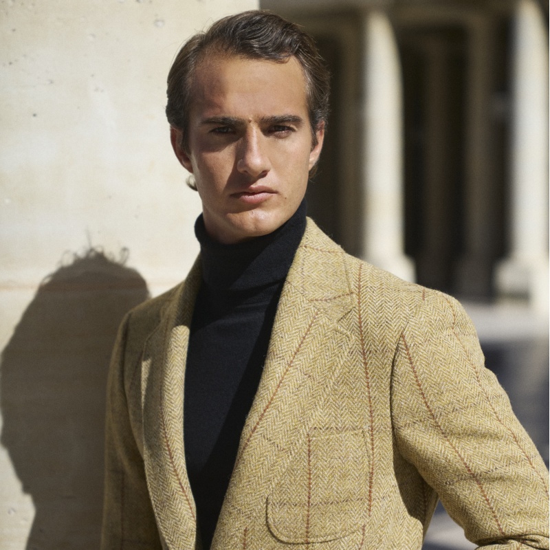 Veste Harris Tweed carreaux