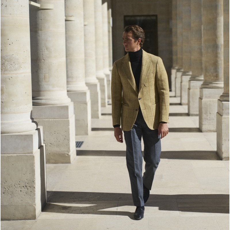 Veste Harris Tweed carreaux