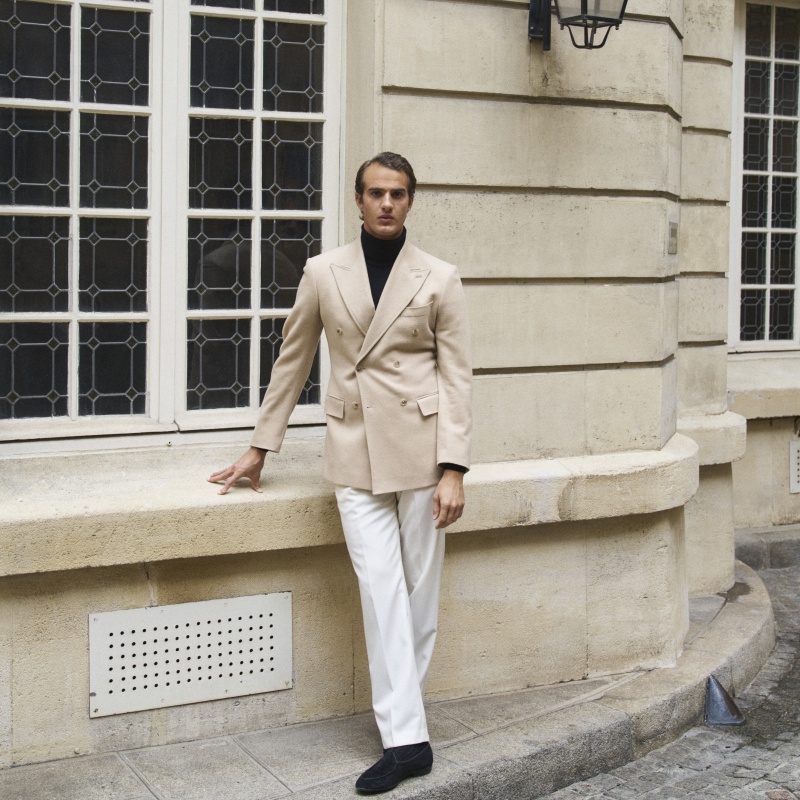 Veste Beige en poils de chameau