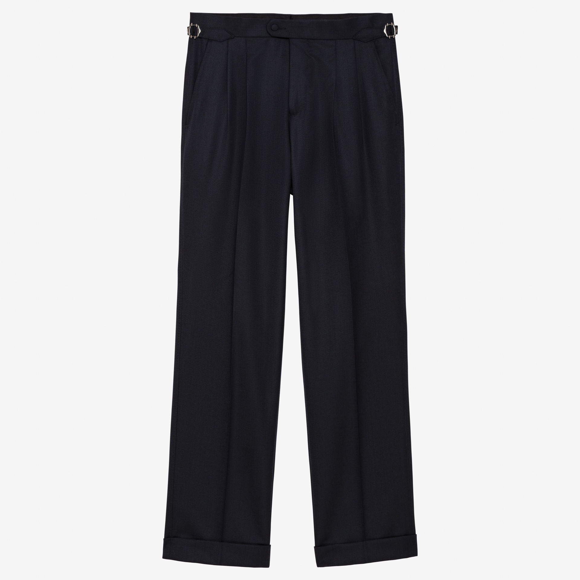 Costume croisé à cran ouvert en Super Gabardine Hardy Minnis.