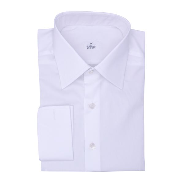 Chemise homme Twill Uni Blanc