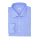 Chemise homme Popeline Uni Bleu