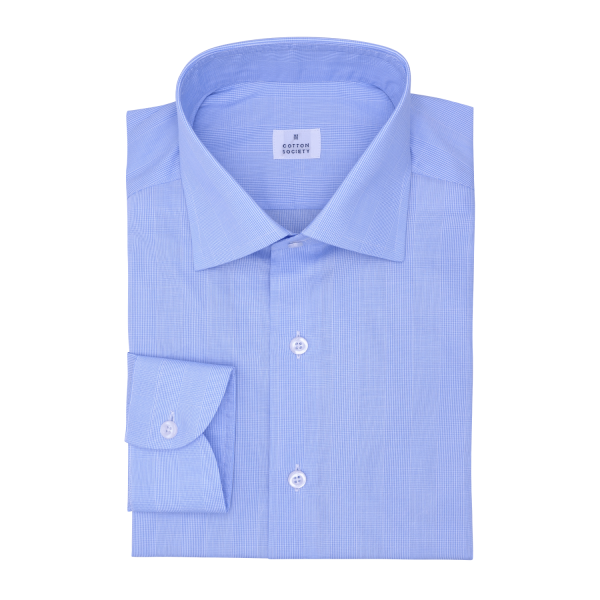 Chemise homme Popeline Uni Bleu