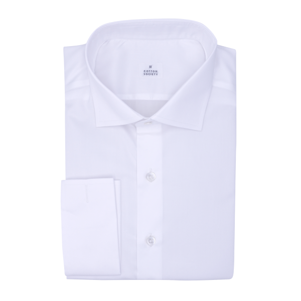 Chemise homme Twill Uni Blanc