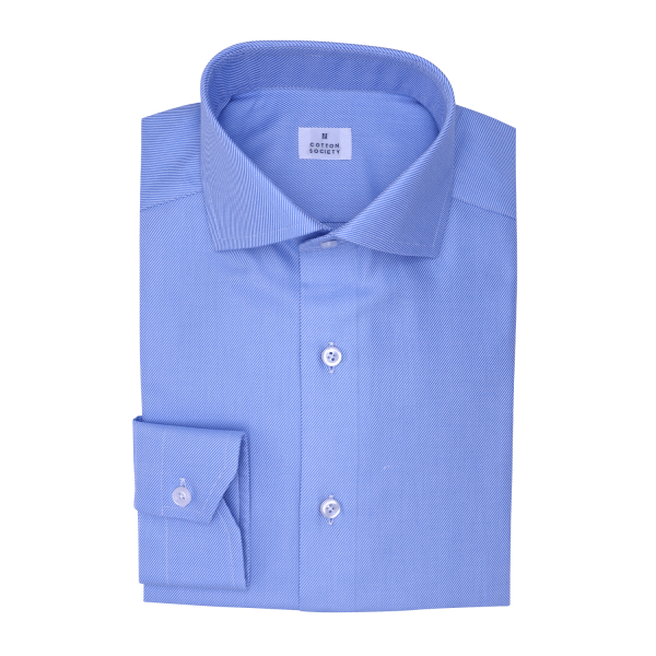 Chemise homme Twill Uni Bleu