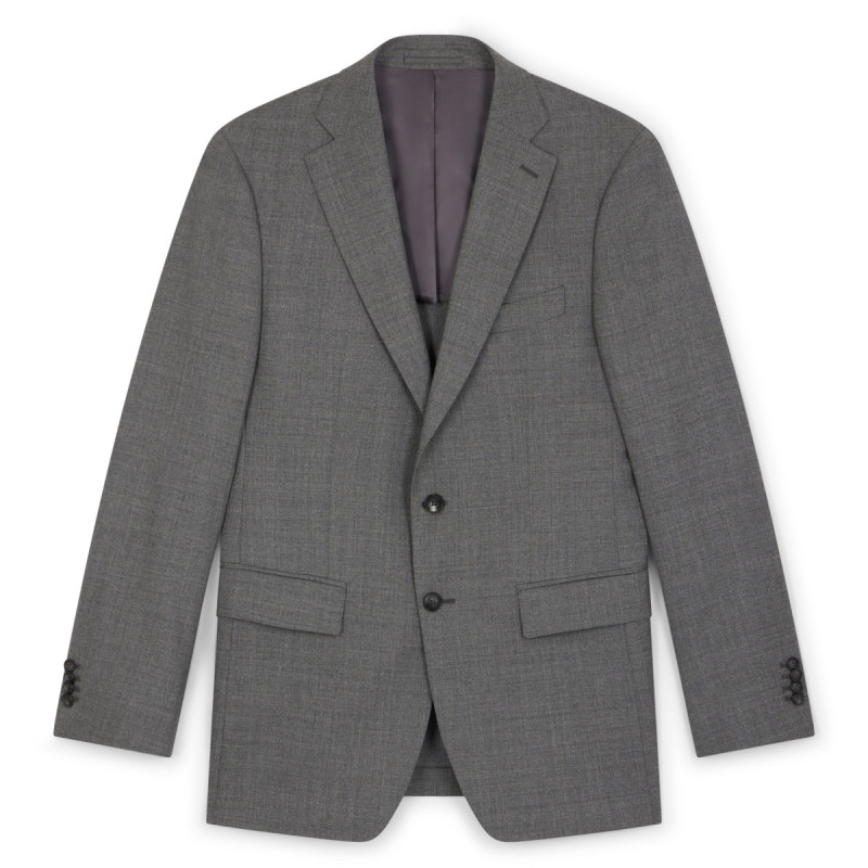 Costume en laine froide gris