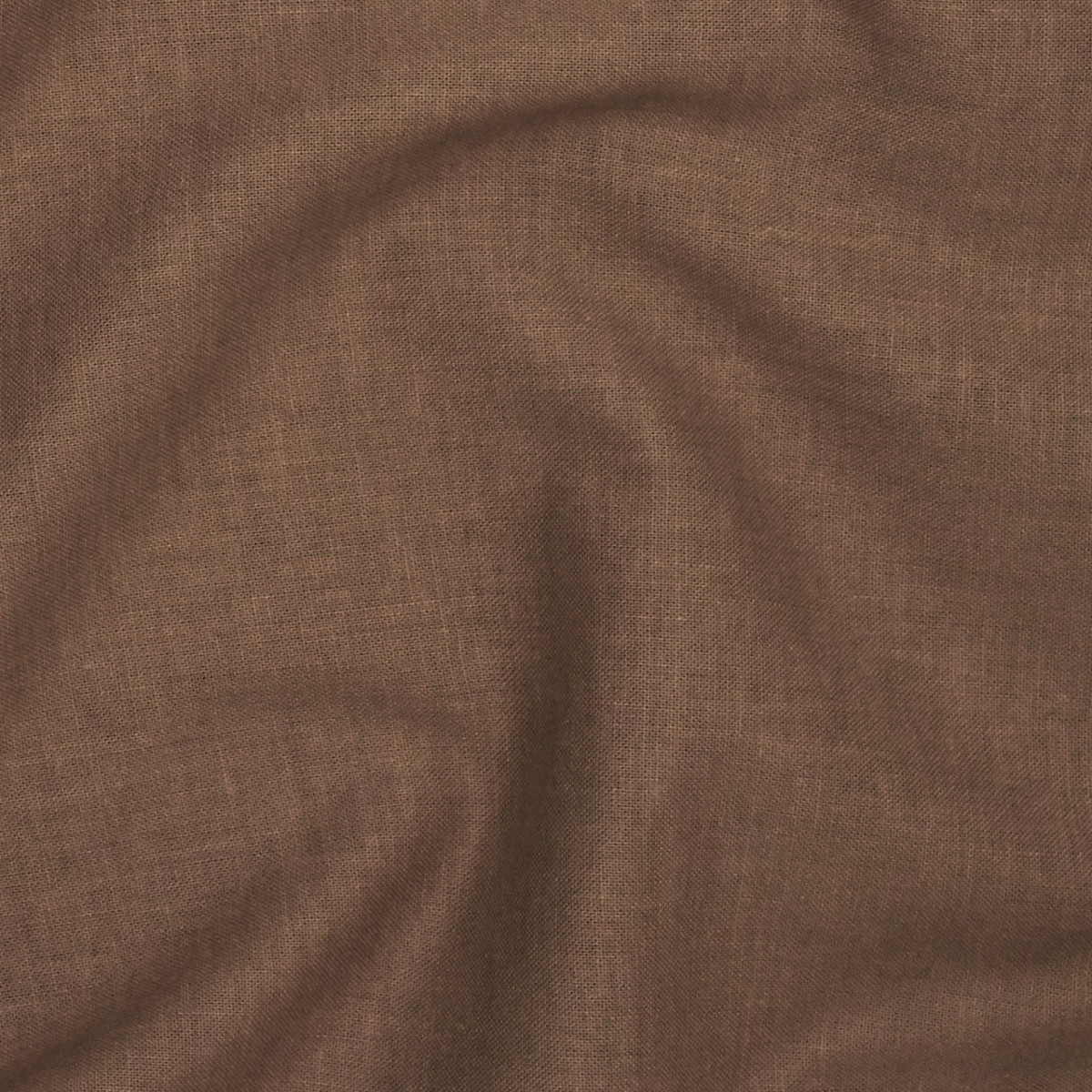 Chemise homme lin coton uni camel