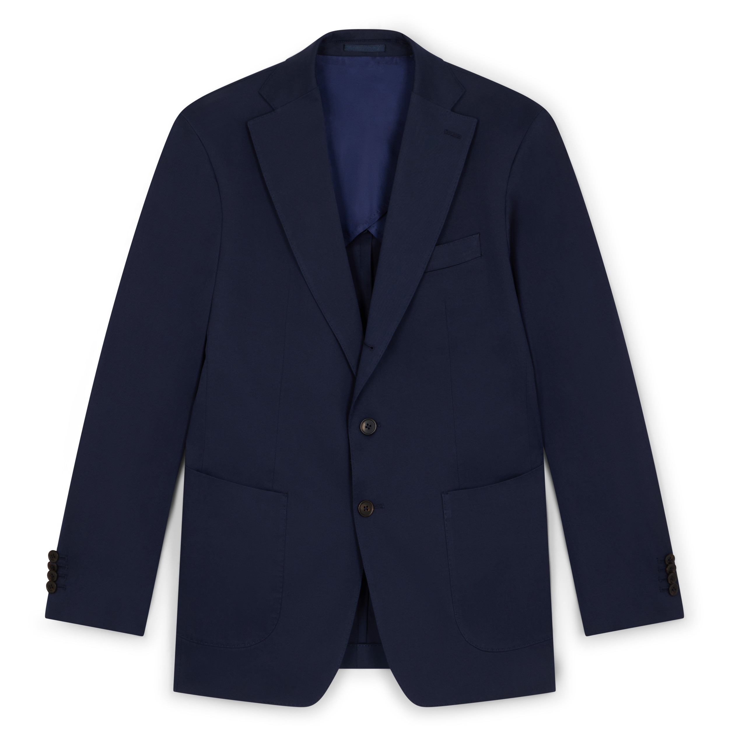 Veste chic en coton imprimé marine pour automne