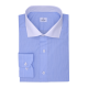 Chemise homme Popeline Uni Bleu