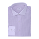 Chemise homme Popeline Carreaux Violet