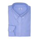 Chemise homme Oxford Uni Bleu