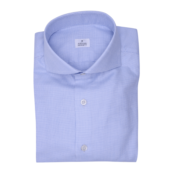 Chemise homme Oxford Uni Bleu