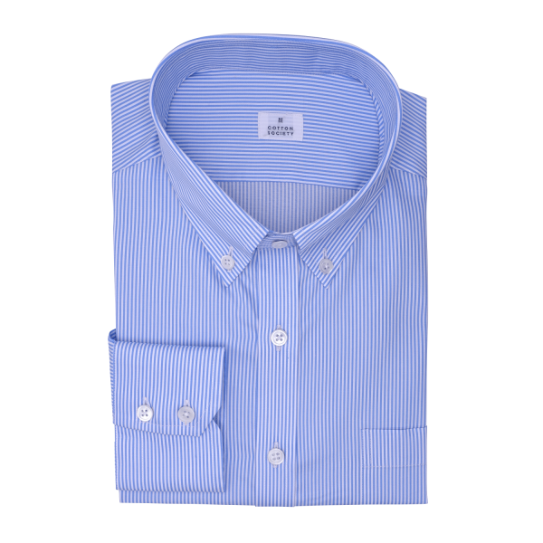 Chemise homme Twill Rayé Bleu