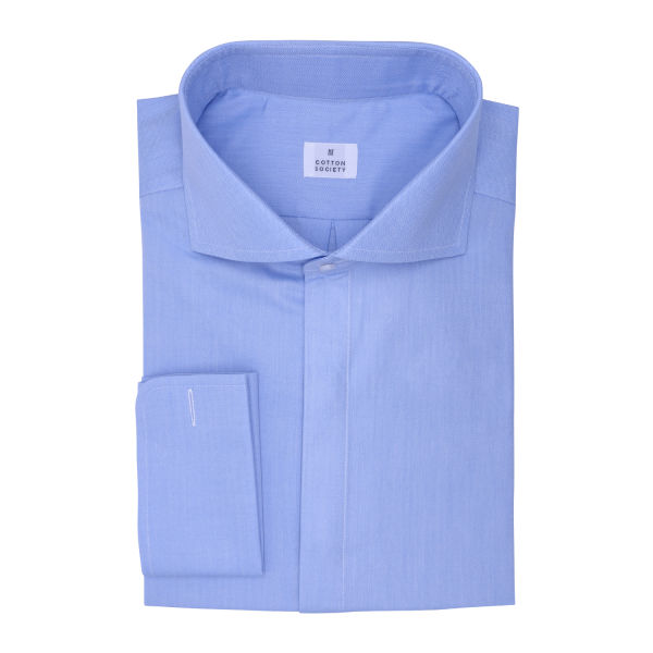Chemise homme Chevrons Uni Blanc