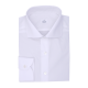 Chemise homme Popeline Uni Blanc