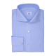 Chemise homme Popeline Carreaux Violet