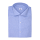 Chemise homme Lin Coton Uni Bleu