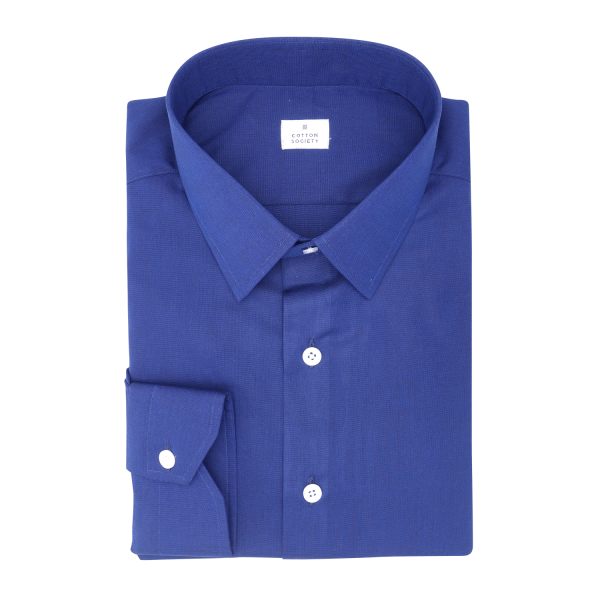 Chemise homme Popeline Uni Bleu