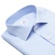 Chemise homme Poplin Rayé Rose bleu