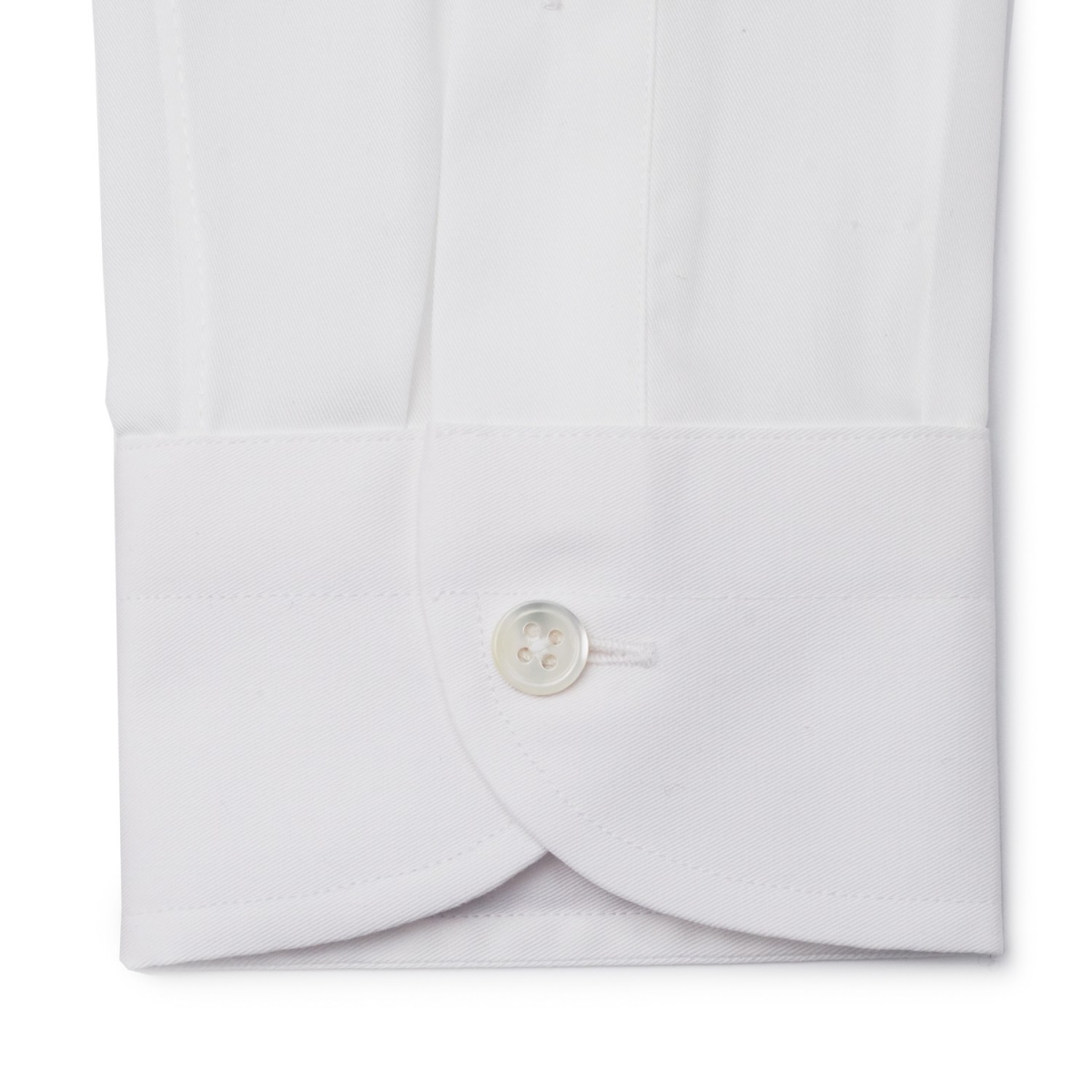 Chemise twill uni crème EASY CARE