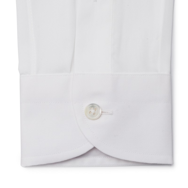 Chemise twill uni crème EASY CARE