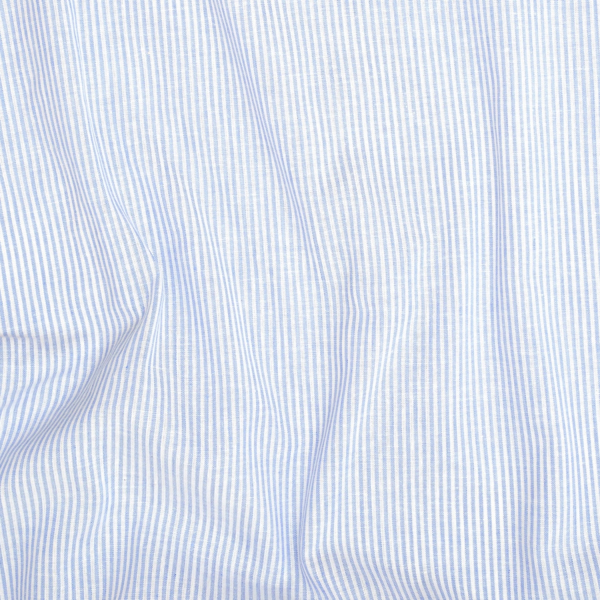 Chemise homme Lin Coton Rayé Bleu