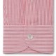 Chemise homme lin coton rayé rose