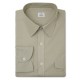 Chemise homme lin coton uni beige