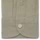 Chemise homme lin coton uni beige