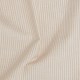 Chemise homme lin coton rayé beige