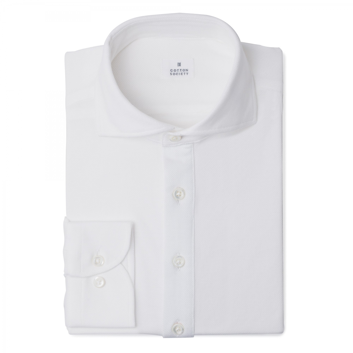 Chemise homme  Jersey uni blanc