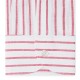 Chemise homme Lin Coton Rayé Rouge