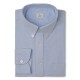 Chemise homme Oxford Uni Bleu