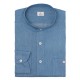 Chemise homme Jean Uni Bleu