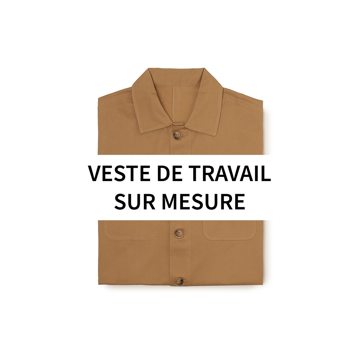 Veste de Travail Camel Sur Mesure