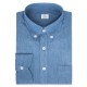 Chemise homme Jean Uni Bleu