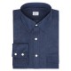 Chemise homme Jean Uni Bleu