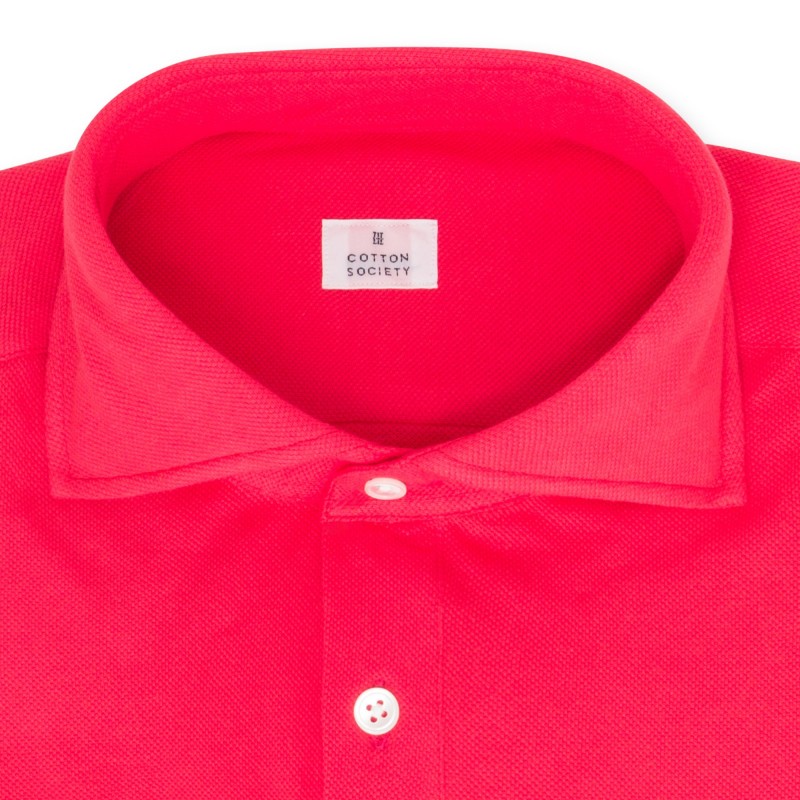 Chemise homme Jersey Uni Framboise