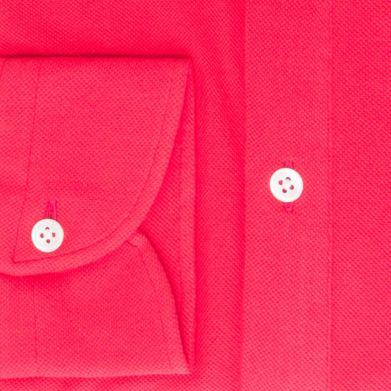 Chemise homme Jersey Uni Framboise