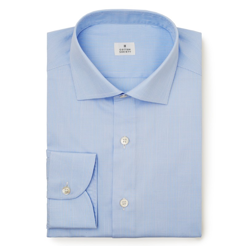 Chemise homme Popeline Uni Bleu