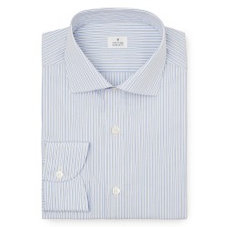 Chemise homme Popeline Rayé Bleu