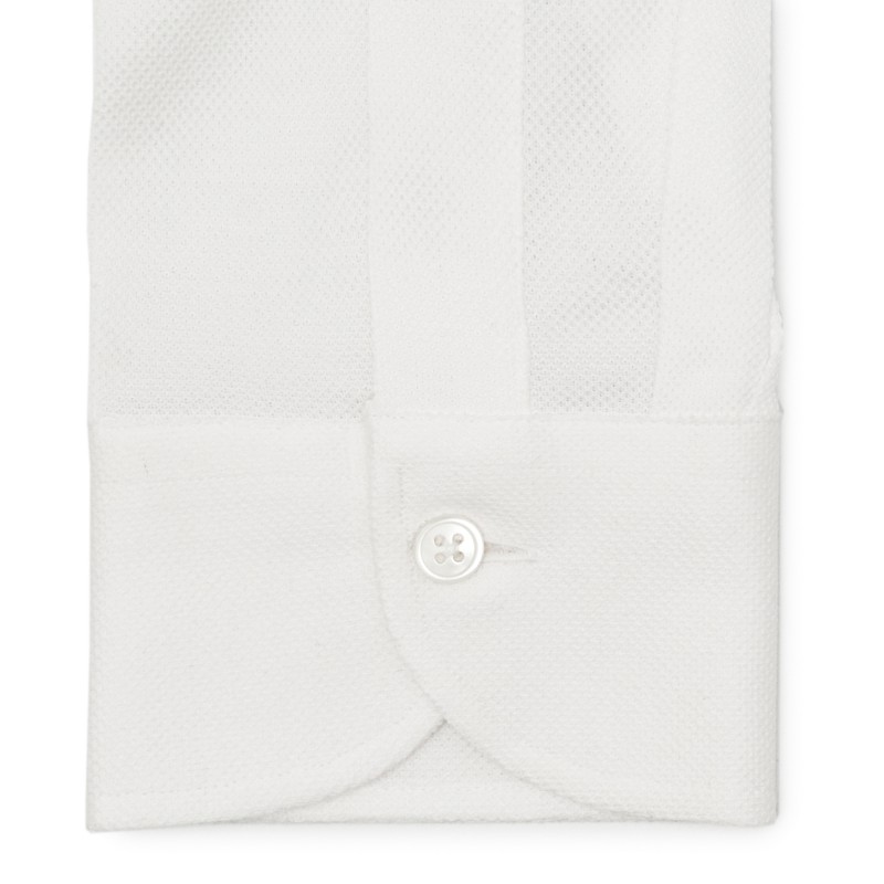 Chemise homme Jersey Uni Blanc