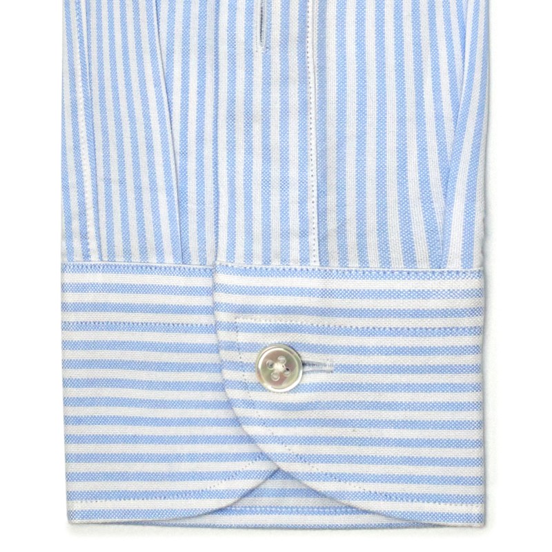 Chemise homme Oxford Rayé Bleu