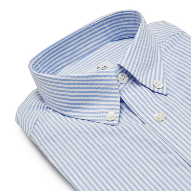 Chemise homme Oxford Rayé Bleu
