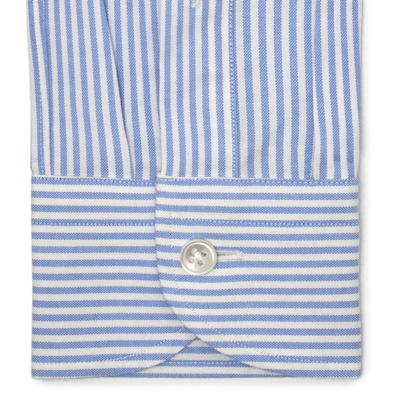 Chemise homme Oxford Rayé Bleu