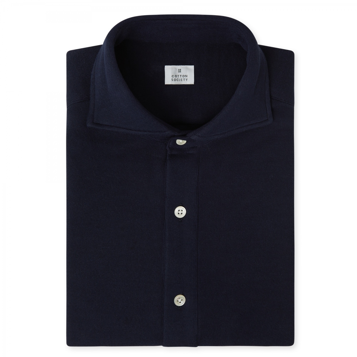 Chemise homme Lin Japonais Uni Bleu Marine