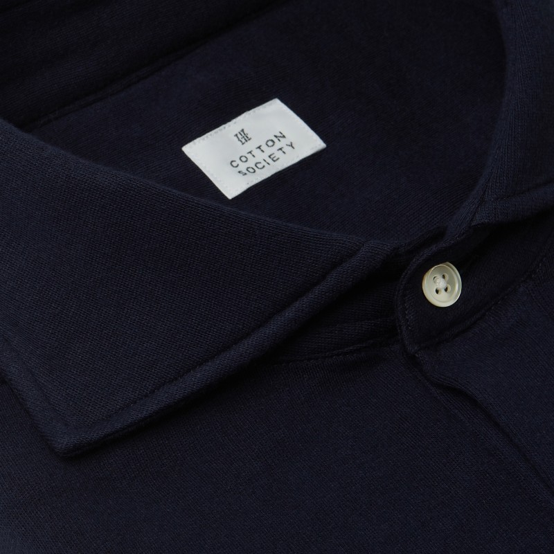 Chemise homme Lin Japonais Uni Bleu Marine