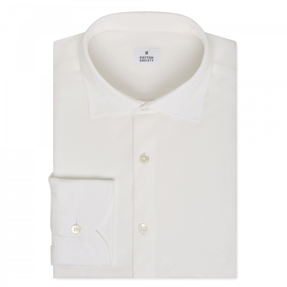 Chemise homme Jersey Uni Blanc