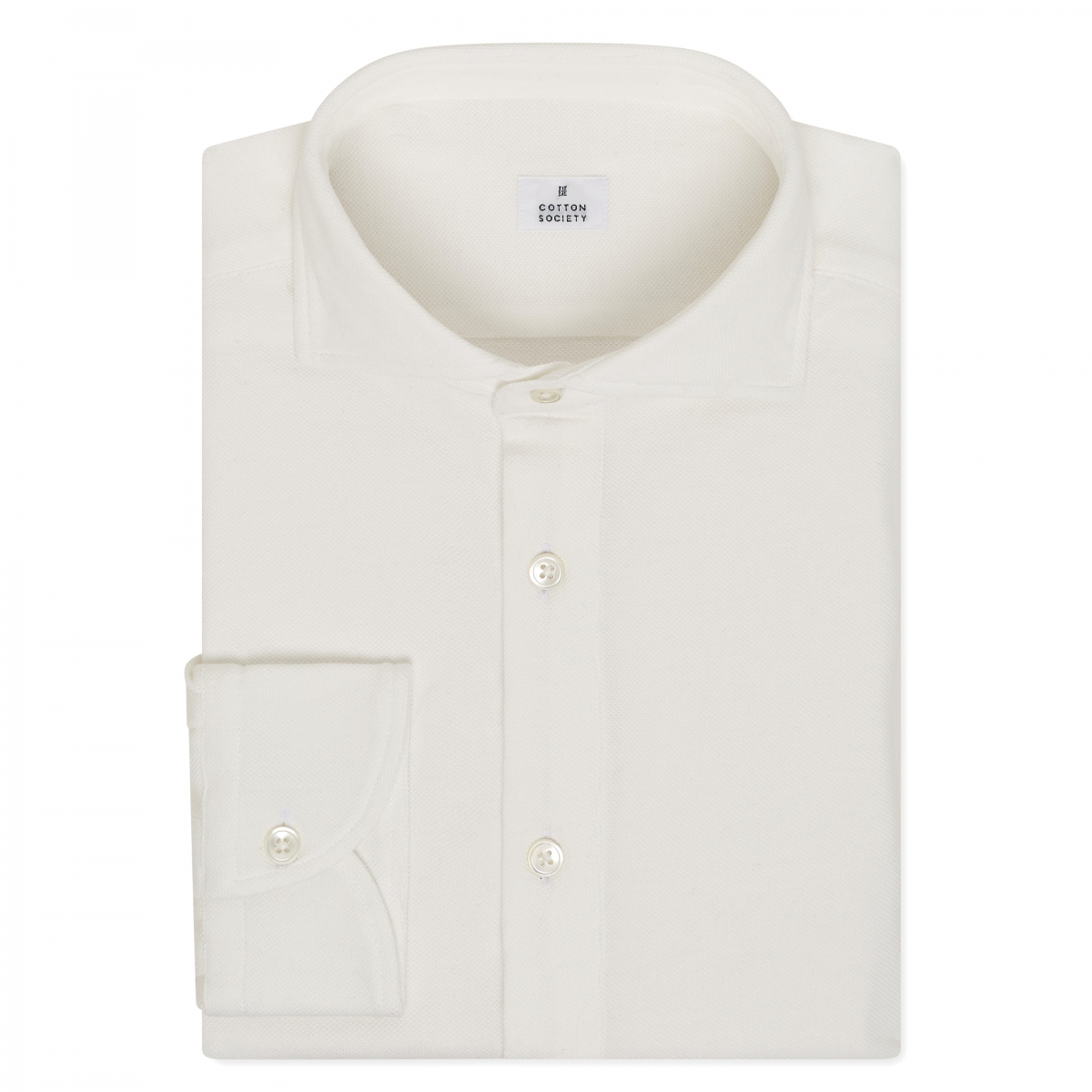 Chemise homme Jersey Uni Blanc